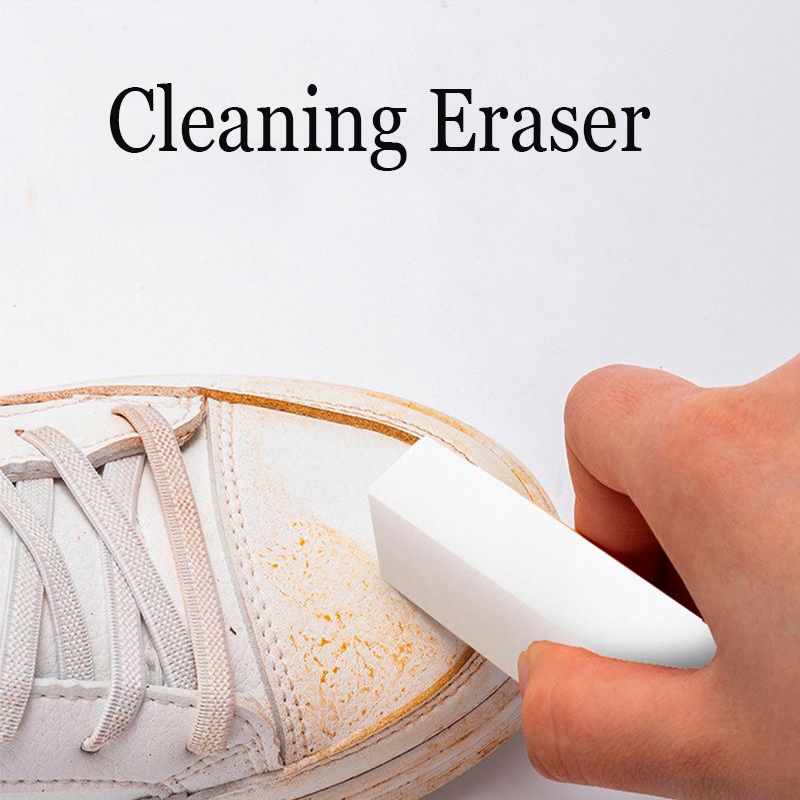 Sneaker Care Whitener - ยางลบทำความสะอาดรองเท้าหนังกลับและรองเท้าผ้าใบ ดูแลรักษารองเท้าหนังแบบด้าน ช่วยฟื้นฟูสีหนังกำมะหยี่และขจัดคราบ