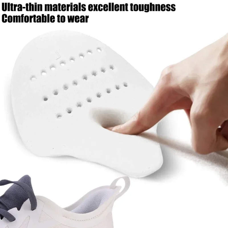 Crease Protector Toe - 4/2 ชิ้น ที่ป้องกันหัวรองเท้าผ้าใบ ป้องกันรอยยับ ป้องกันรอยพับ ตัวป้องกันรองเท้ากีฬา