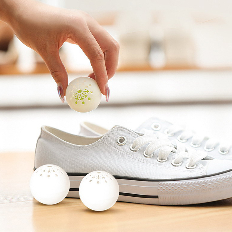 Shoe Deodorizer Ball - ลูกบอลดับกลิ่น6ชิ้นสำหรับรองเท้าถุงเท้าเสื้อผ้ากลิ่นหอม Essential ดูแลเท้าลูกบอลมือจับตู้ตู้เสื้อผ้าลูกบอลกลิ่นหอมสดชื่น