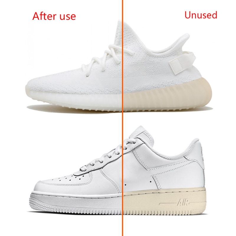 Sneaker Care Whitener - 2 Pcs Anti Oxidation Whitening รองเท้าปากกาสำหรับรองเท้าผ้าใบหนังหนังนิ่มผ้าโฟมรองเท้า