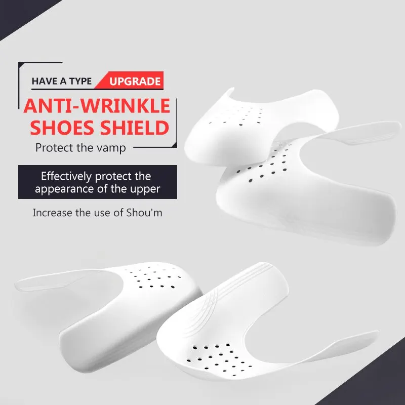 Crease Protector Toe - แผ่นรองกันยับรองเท้าผ้าใบ 1 คู่ อุปกรณ์เสริมสำหรับรองเท้า