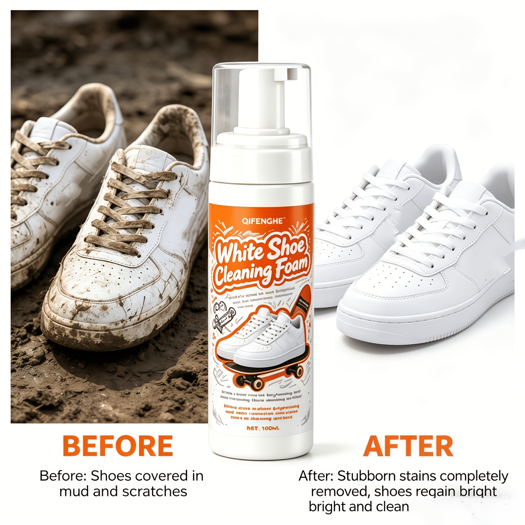 โฟมทำความสะอาดรองเท้าสีขาวแบบพ - Sneaker Care Foam บทวิจารณ์และราคา