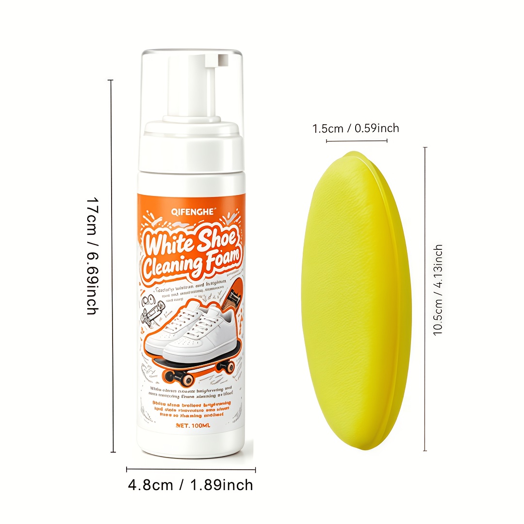 โฟมทำความสะอาดรองเท้าสีขาวแบบพ - Sneaker Care Foam บทวิจารณ์และราคา