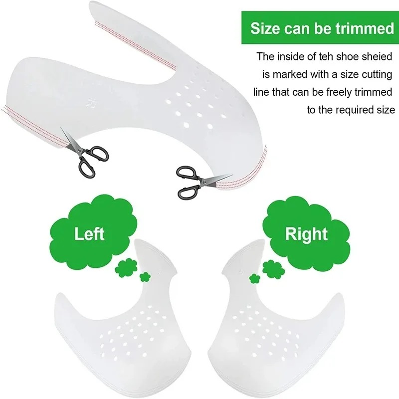 แผ่นรองรองเท้ากันยับ 1 คู่ ป้อ - Crease Protector Toe บทวิจารณ์และราคา