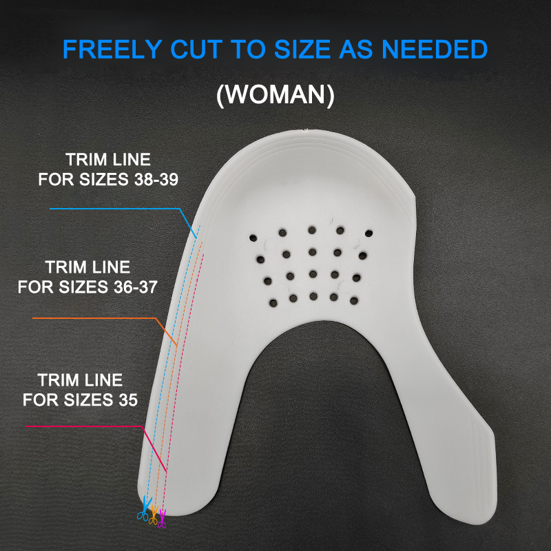 รองเท้าผ้าใบลําลองรองเท้าต่อต้ - Crease Protector Toe บทวิจารณ์และราคา