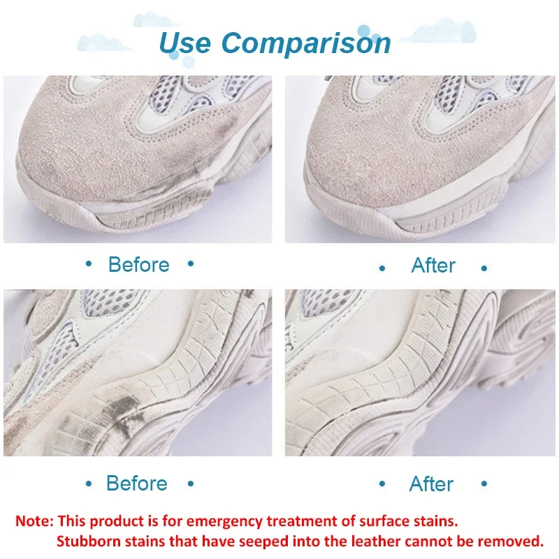 ยางลบทำความสะอาดรองเท้าหนังกลั - Sneaker Care Whitener บทวิจารณ์และราคา