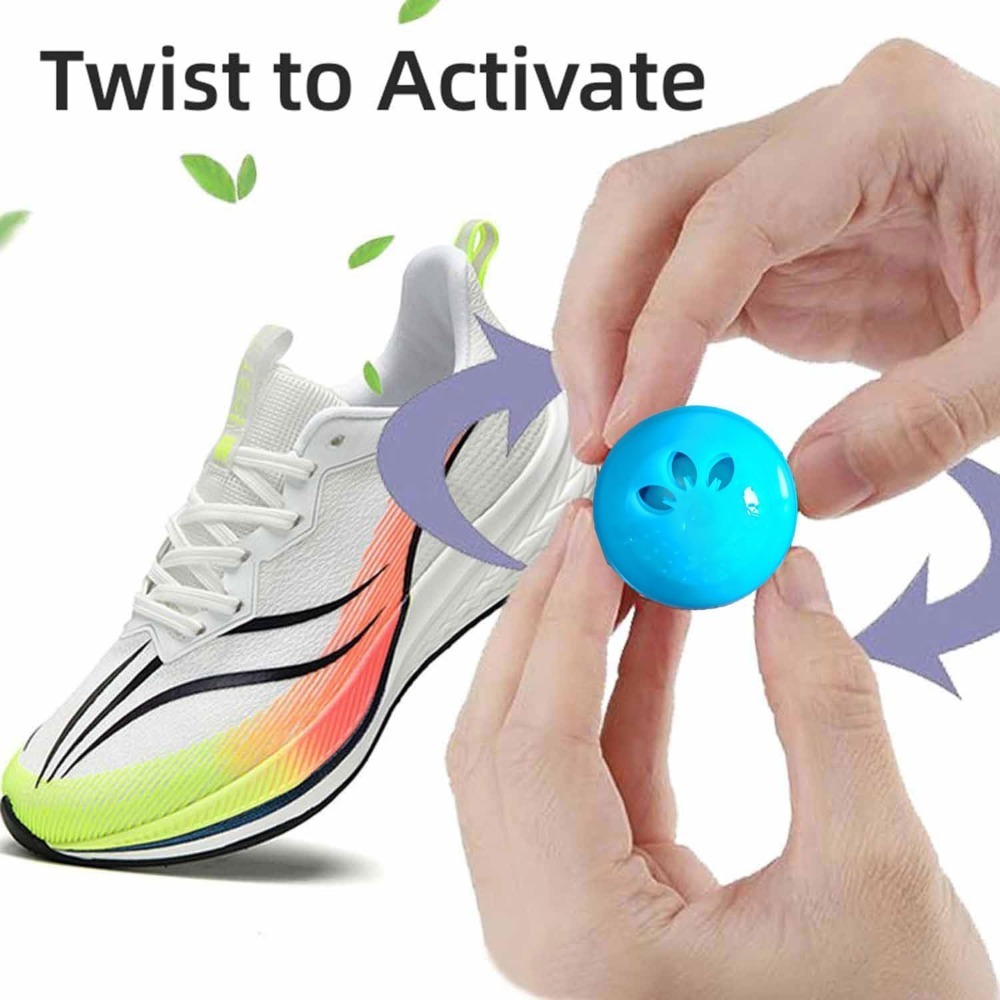 ลูกบอลดับกลิ่นรองเท้าน้ำมันหอม - Shoe Deodorizer Ball บทวิจารณ์และราคา