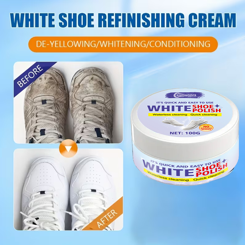 ครีมดูแลรองเท้าสีขาว น้ำยาขัดแ - Sneaker Care Whitener บทวิจารณ์และราคา