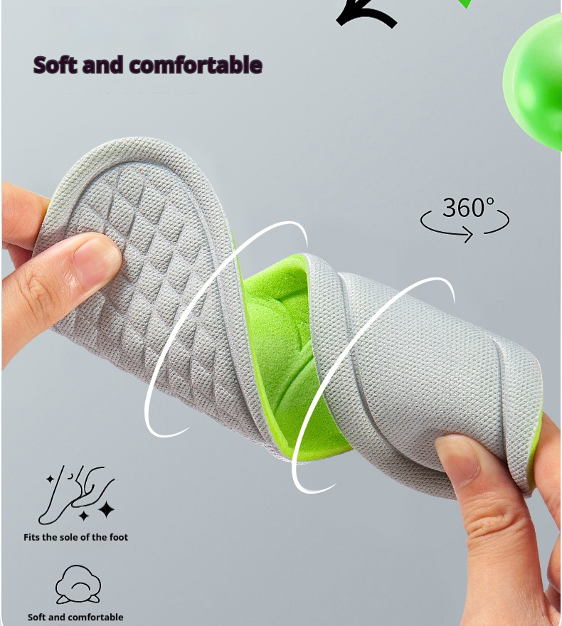 แผ่นรองรองเท้ากีฬา 4D ยืดหยุ่น - Sneaker Care Foam บทวิจารณ์และราคา