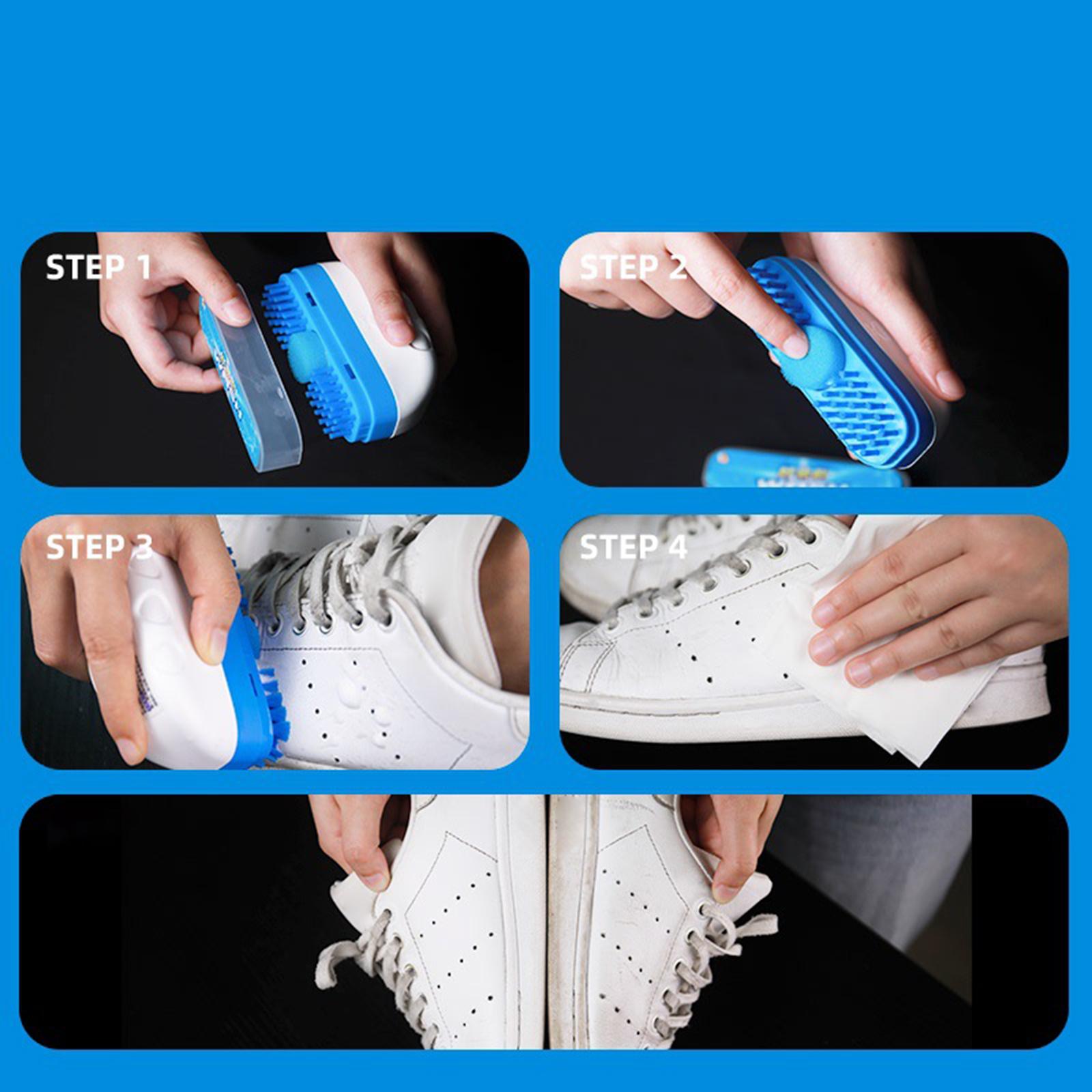 ชุดทำความสะอาดรองเท้าผ้าใบสีขา - Sneaker Care Whitener บทวิจารณ์และราคา