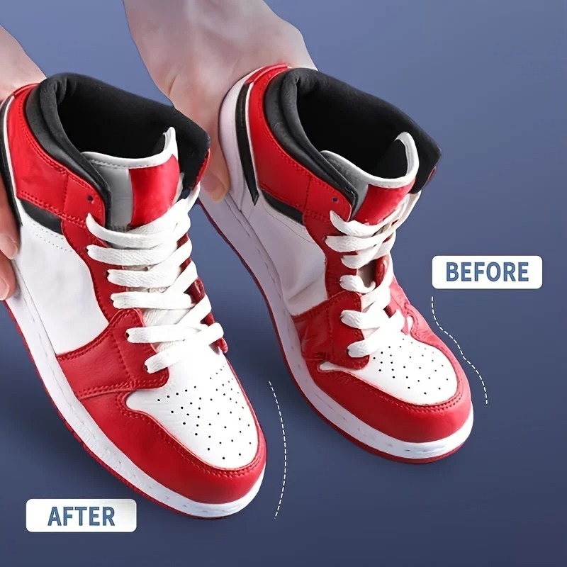 แผ่นกันยับรองเท้าผ้าใบ ป้องกัน - Crease Protector Toe บทวิจารณ์และราคา