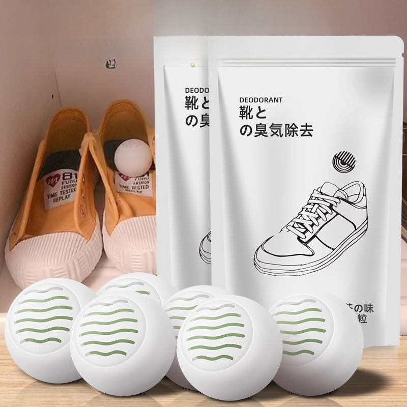 ลูกบอลดับกลิ่นรองเท้าจากธรรมชา - Shoe Deodorizer Ball บทวิจารณ์และราคา
