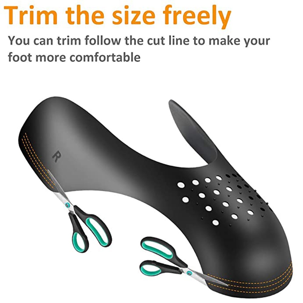 5คู่ป้องกันรอยพับรองเท้าสำหรับ - Crease Protector Toe บทวิจารณ์และราคา