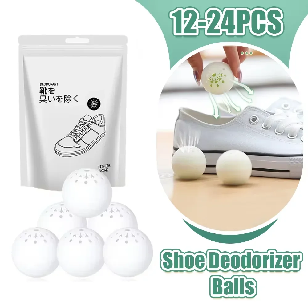 6-18pcs รองเท้า Deodorizer Fre - Shoe Deodorizer Ball บทวิจารณ์และราคา