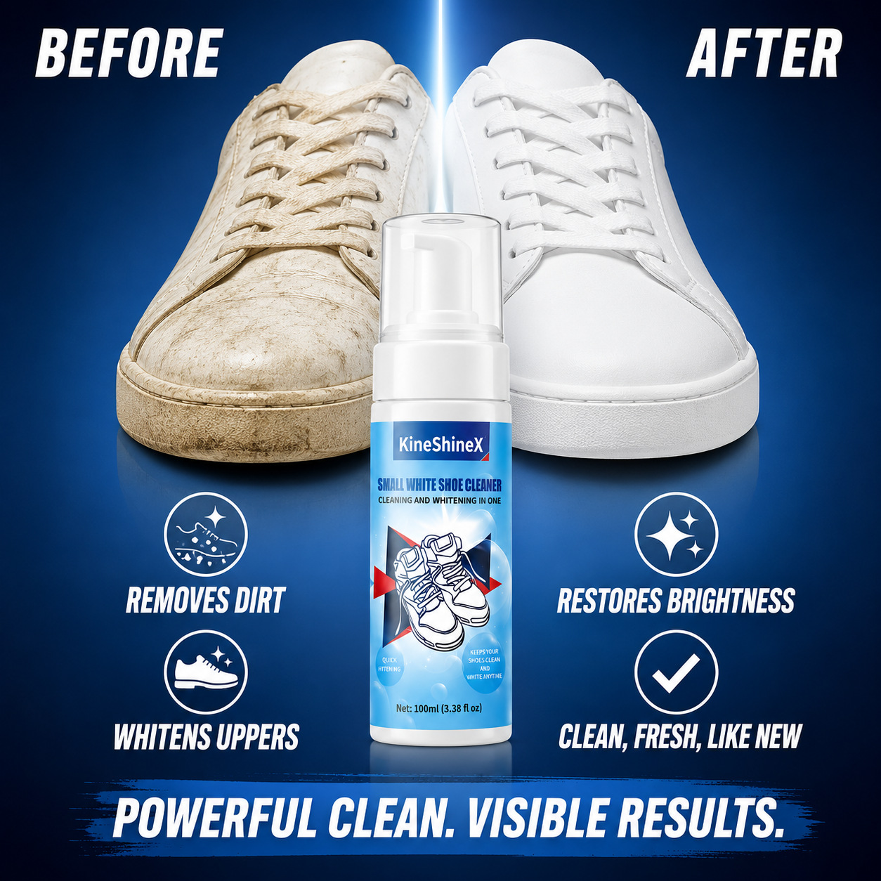 ชุดทำความสะอาดรองเท้า Gihen โฟ - Sneaker Care Foam บทวิจารณ์และราคา